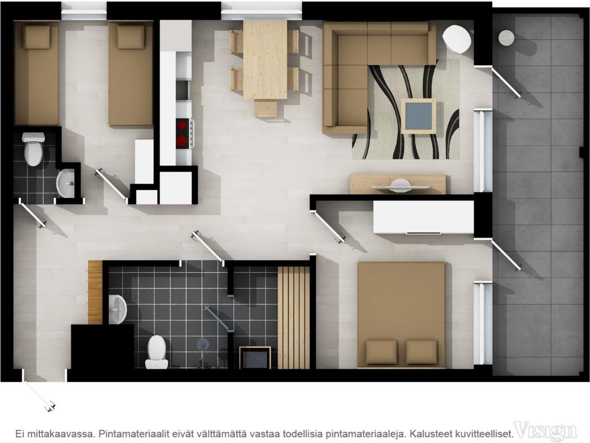 Levillas Tunturinlaita Apartments Exterior photo